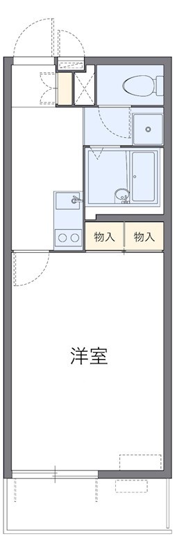 ジュエル 401号室 間取り