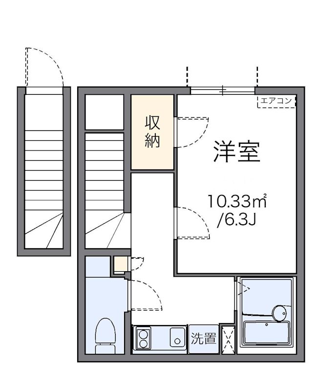 清風 間取り図