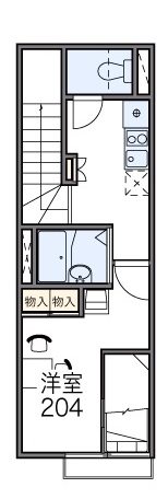 ＨＡＰＰＩＮＥＳＳ大森Ⅱ 間取り図