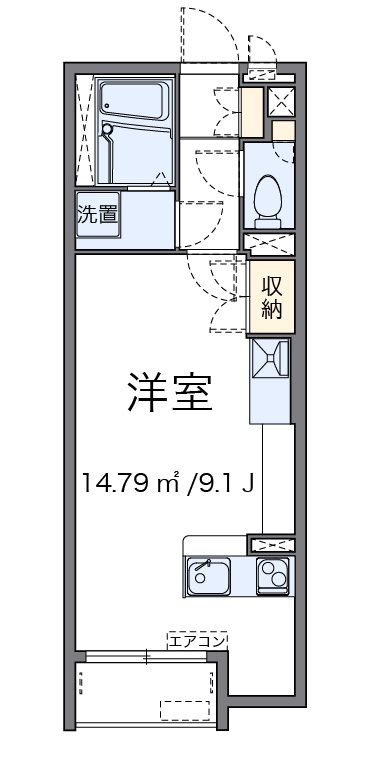 ガーデンハイツＷＡＤＡ 間取り図