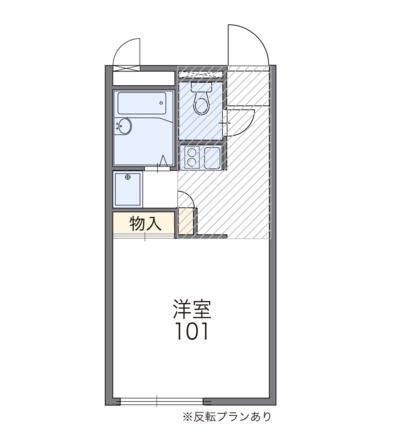 コーポテラダ  112号室 間取り