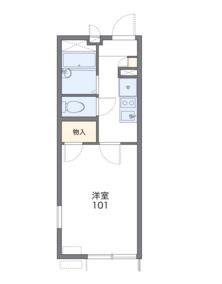 サンシャイン貫井北  105号室 間取り
