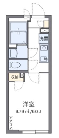 高砂レジデンス 201号室 間取り