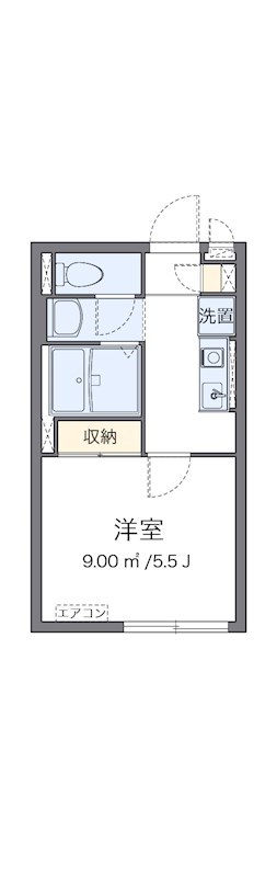 堀切レジデンス 207号室 間取り