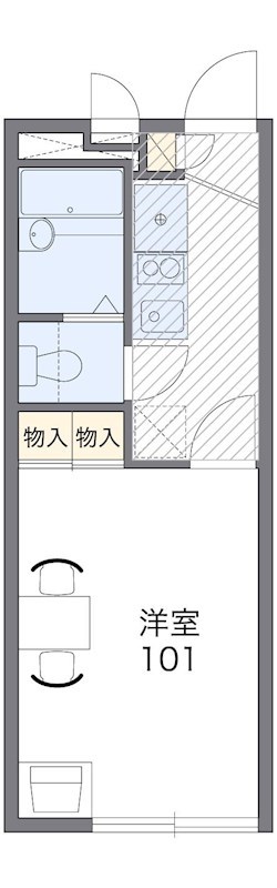 バリオクラーロ 305号室 間取り