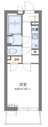 リバティ　レジデンス 307号室 間取り