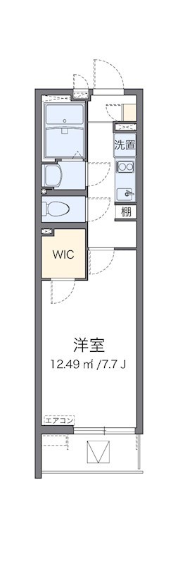 リンクス 202号室 間取り