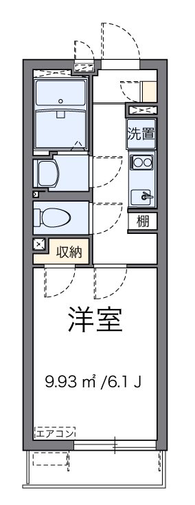 ＦＡＩＲ八雲 101号室 間取り