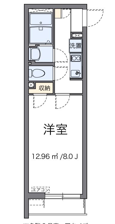 ＦＡＩＲ八雲 間取り図