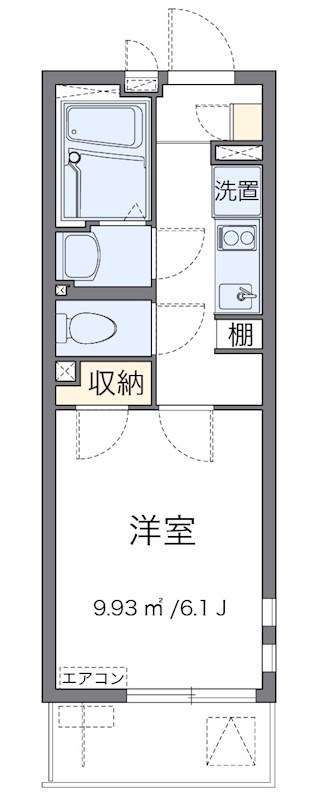 西与野 103号室 間取り