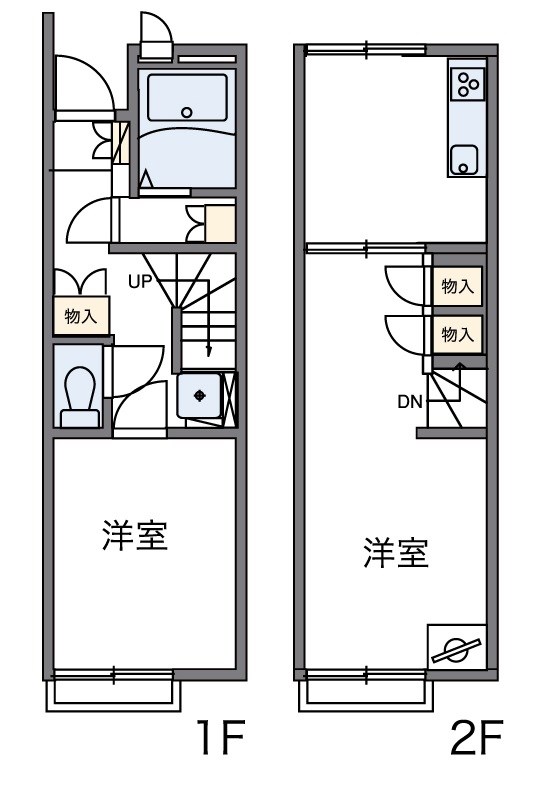等々力 101号室 間取り