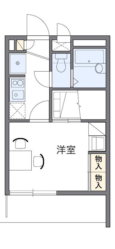 Ｓ　Ｋ 309号室 間取り