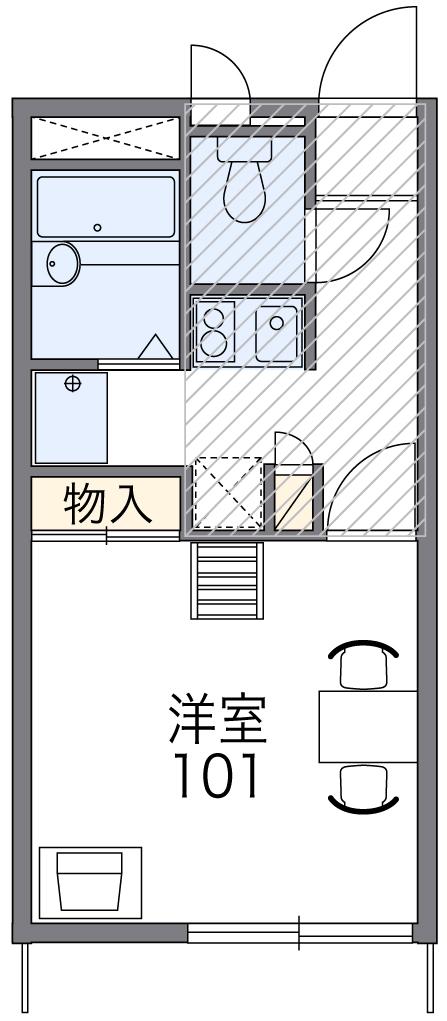 NEXT 203号室 間取り