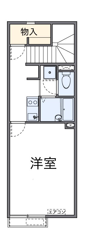 ことぶき 201号室 間取り