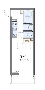 領家セブン 203号室 間取り