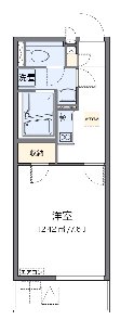 ルミニア 102号室 間取り