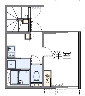 ＰＩＭＡ 102号室 間取り