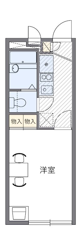 ＭＩＮＫ  103号室 間取り