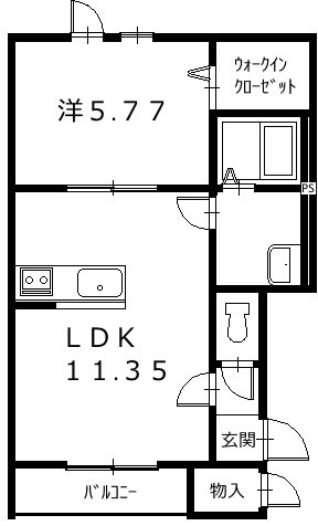 パルファンⅡ 間取り