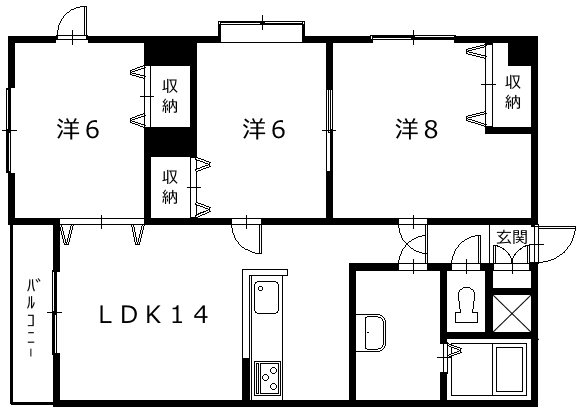 エクセル 間取り