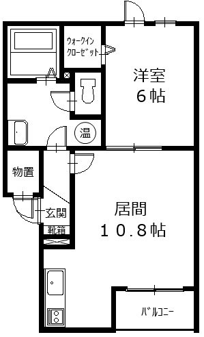 ハピネス１３２ 間取り