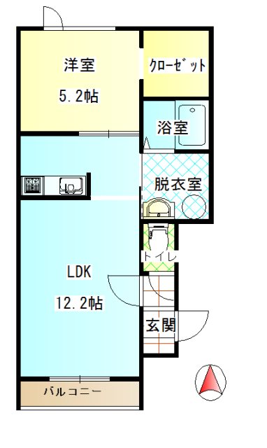 ヴィラ参番館 間取り