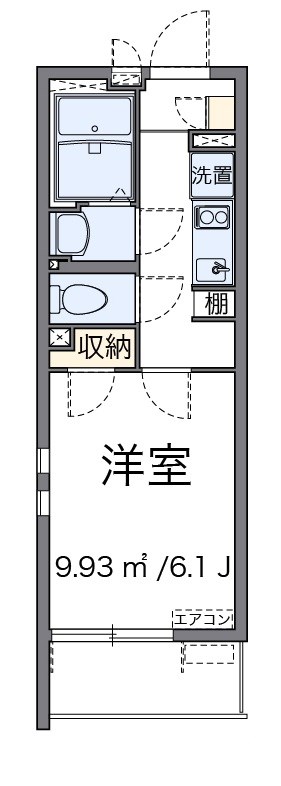 Small RiverⅡ 間取り