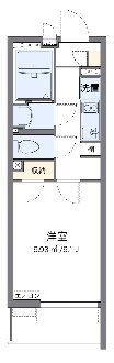 フラットメイト桜 間取り図