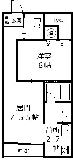 ユトリロ電信通 間取り