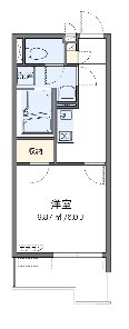 エスポワールK 102号室 間取り