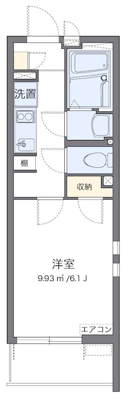 プレミール蕨 309号室 間取り