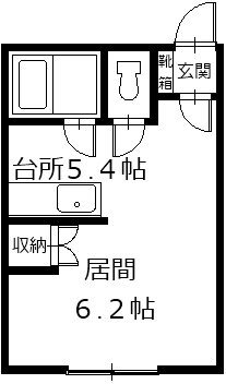 ハイムリバーサイド 間取り