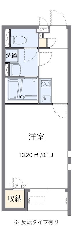 野火止Ⅱ 202号室 間取り