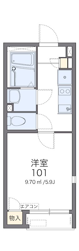 ローゼル吉祥寺 202号室 間取り