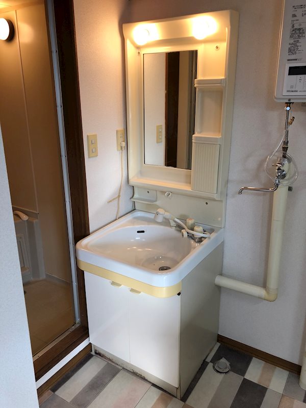 コーポイケダ 洗面所