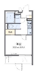 スターⅢ 101号室 間取り