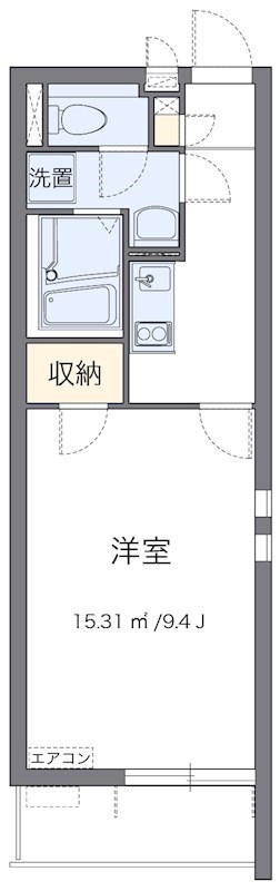 シャンティ浦和 305号室 間取り