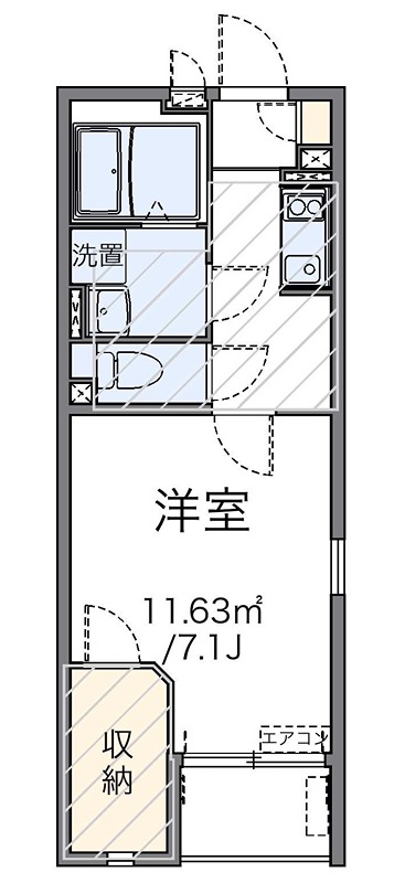 シャイン宮内 間取り図