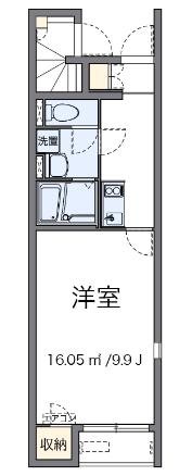 からん 108号室 間取り