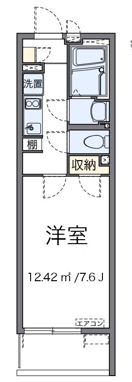 エリマ　オーリノ 303号室 間取り