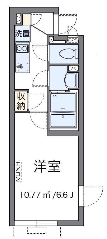 ネオ南篠崎町 103号室 間取り