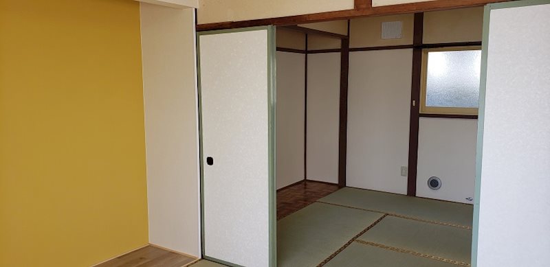 西９条南　貸家 ベッドルーム