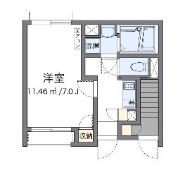 オリーブハウスⅧ 101号室 間取り