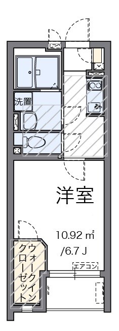 エレガンスⅡ 間取り図