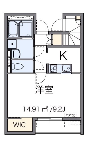 ロング 103号室 間取り