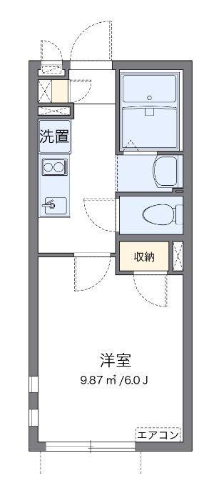 MUSAHI壱号館 間取り