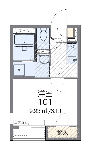 カーサレフィナード 間取り図