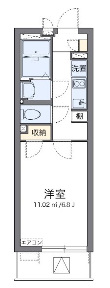 オリーブハウス　ネオ 104号室 間取り