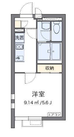 練馬光が丘 103号室 間取り