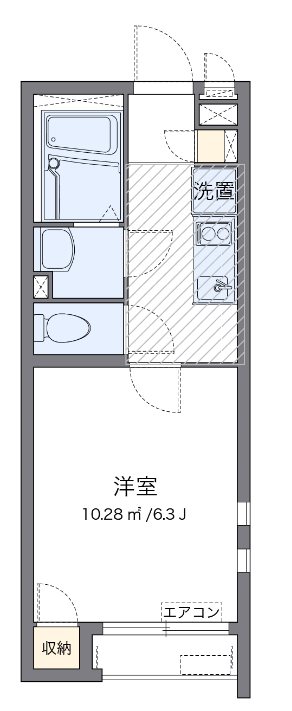 元三如如 間取り図